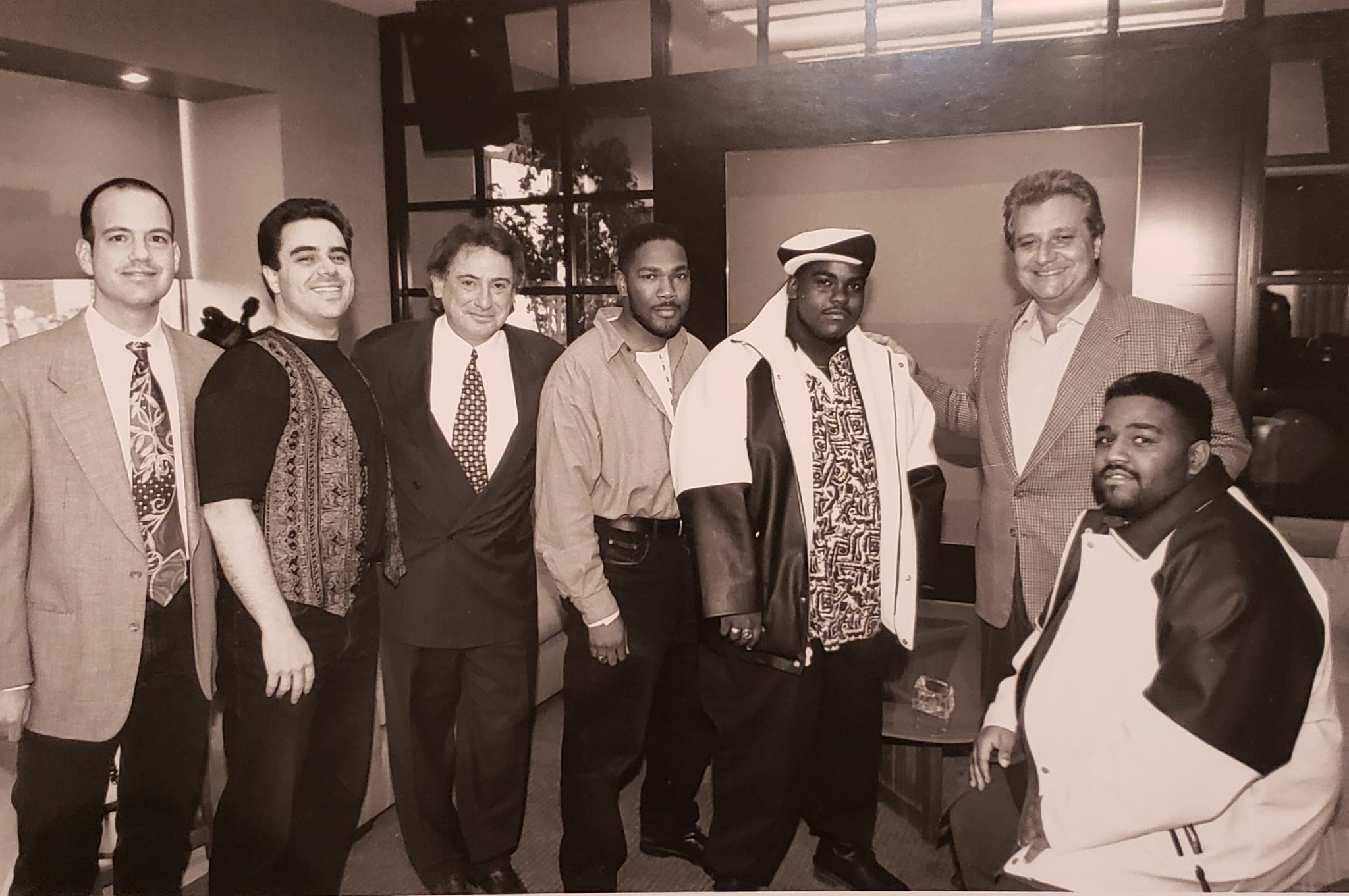 Signing photo with Rodney Jerkins